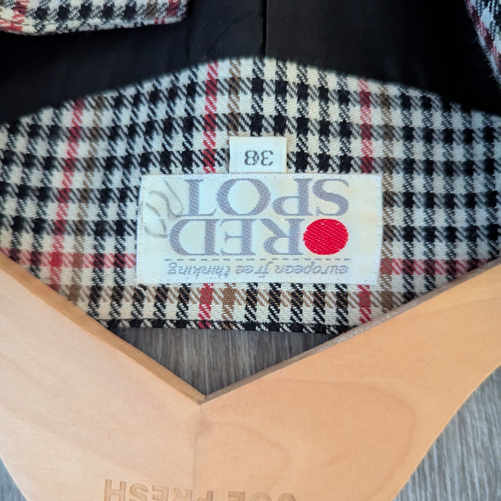 Plaid Button-Up Jacket - Picture 2 of 6